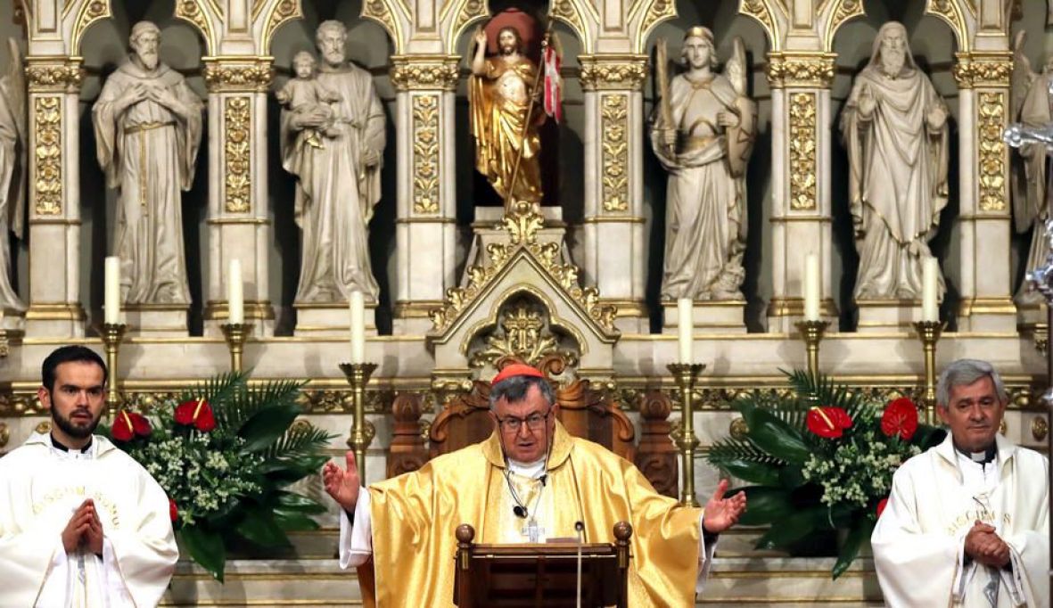 kardinal_vinko_puljic_crkva_misa_EPAEFE Radiosarajevo.ba Blajburg misa Sarajevo komunistički zločini