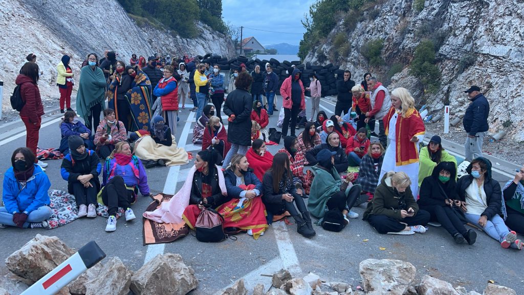 crna gora barikade cetinje