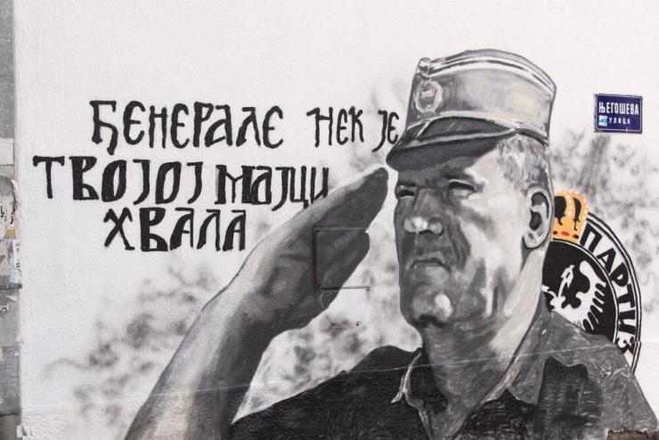 Mural Ratku Mladiću